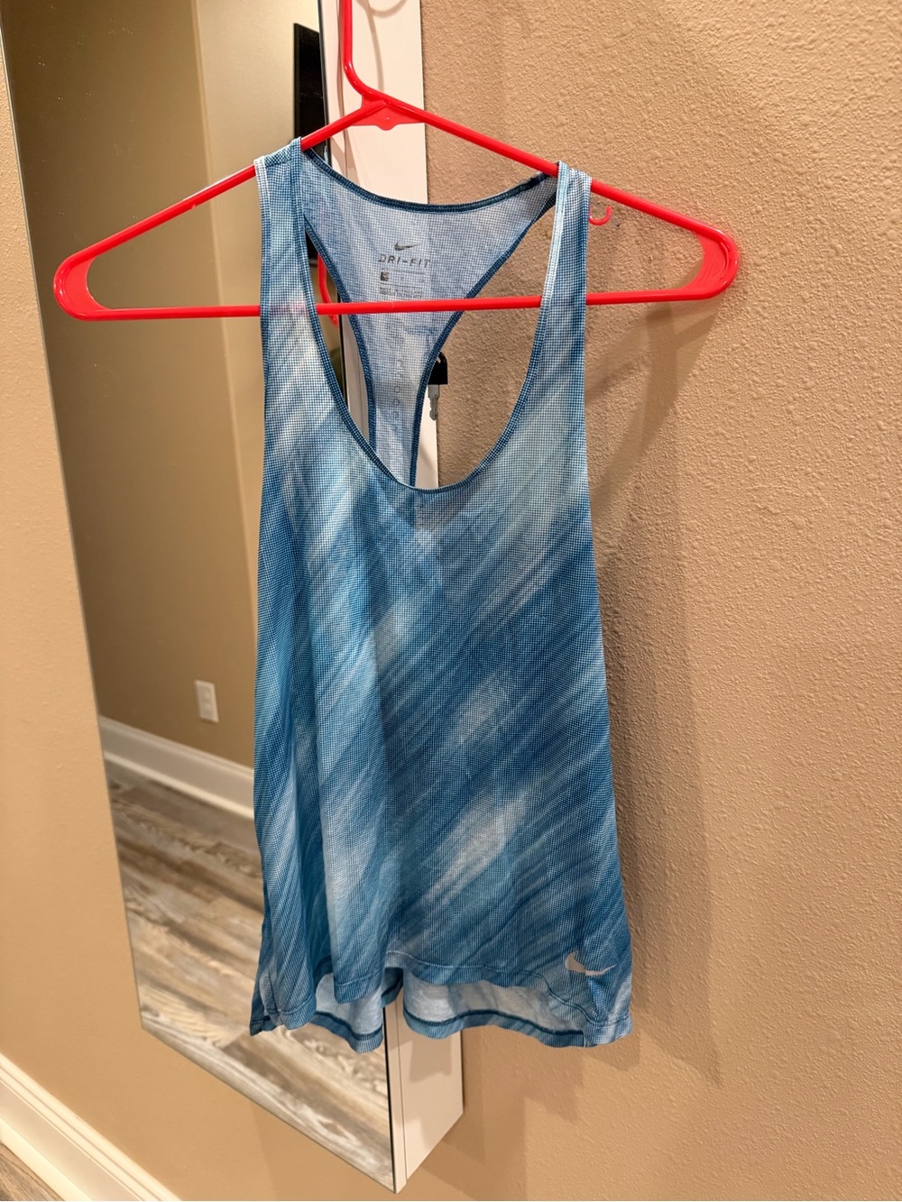 Nike Women’s Blue Tie-Dye Racerback Tank